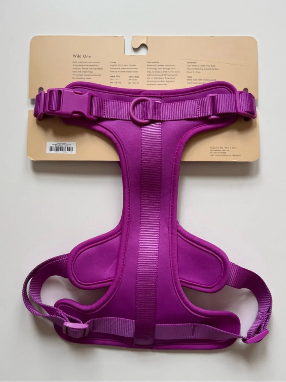Wild One Dog Harness 3.0 - Large - Orchid